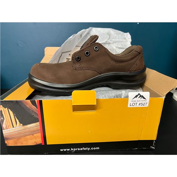 Lot of 1 Pair of Steel-Toe KingPower Safety Shoes (Size 7)