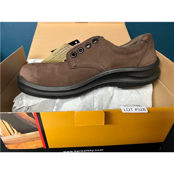 Lot of 1 Pair of Steel-Toe KingPower Safety Shoes (Size 7.5)