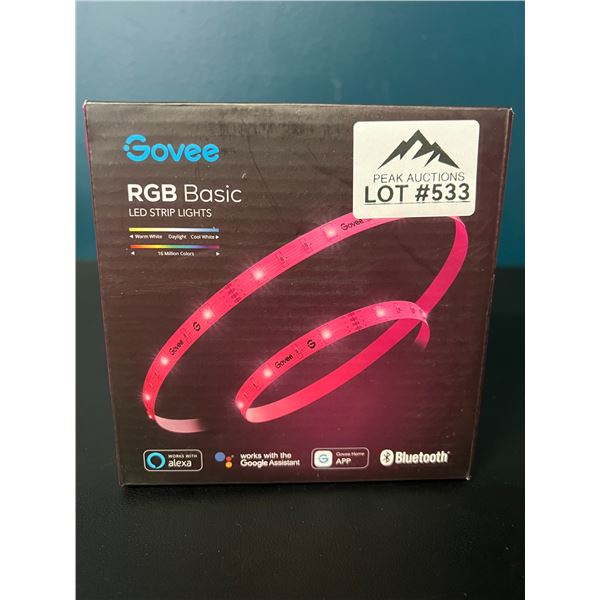 Lot of 1 Govee RGB Basic LED Strip Lights (32.8FT)