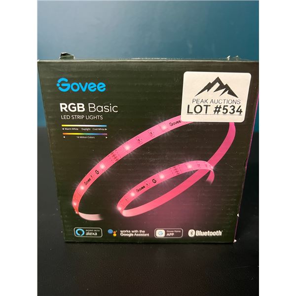 Lot of 1 Govee RGB Basic LED Strip Lights (32.8FT)
