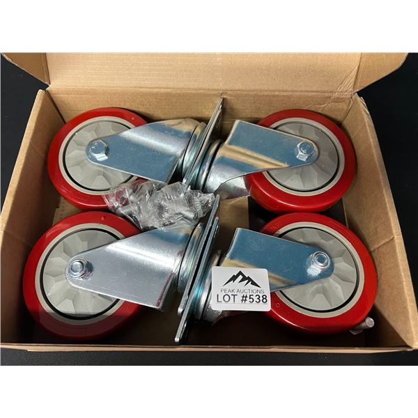 Lot of 4 Castor Wheels