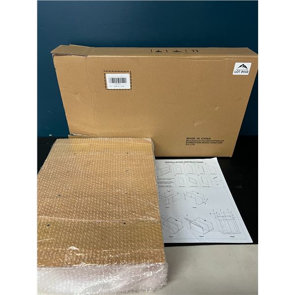 Lot of 1 2-Layer Bamboo Storage Box