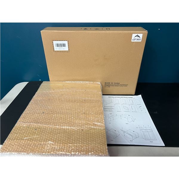 Lot of 1 2-Layer Bamboo Storage Box