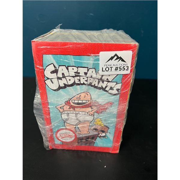 Lot of 1 Set of Captain Underpants Children's Books - 10 books