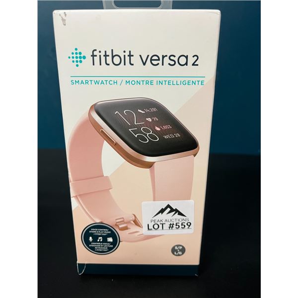 Lot of 1 FitBit Versa 2 Smartwatch