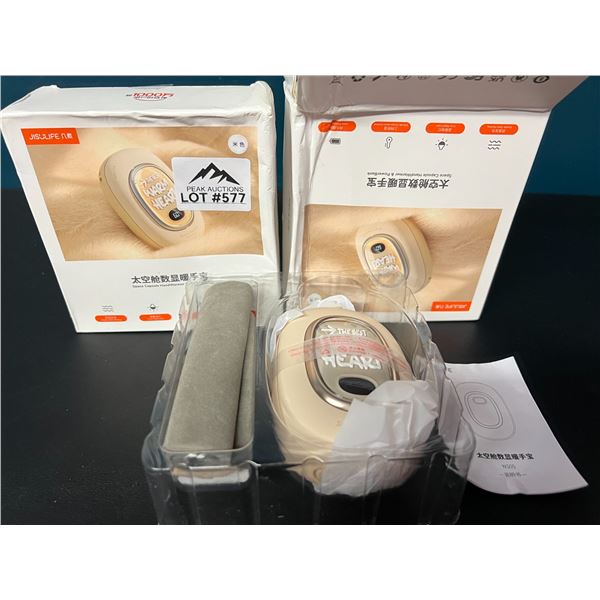 Lot of 2 Rechargeable Hand Warmers/Portable Power Banks