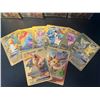 Image 2 : Lot of 4 Packs of Fan Art Gold Foil Pokemon Cards