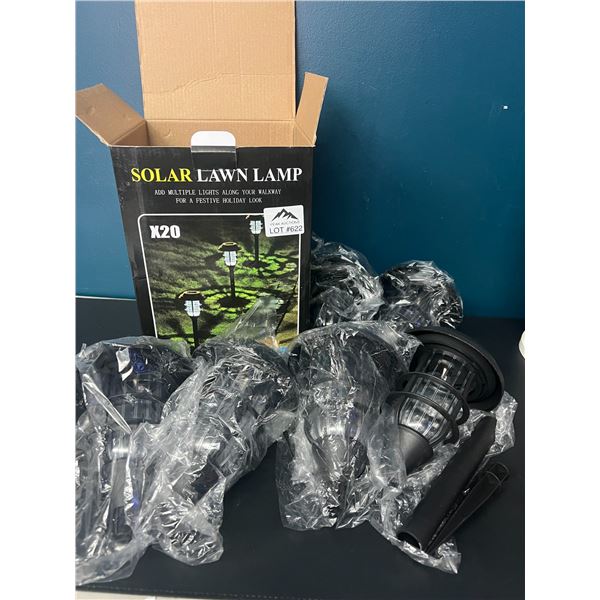 Lot of Solar Lawn Lights (6pack)