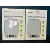 Image 1 : Lot of 2 SimpleTaste Digital Food Kitchen Scales