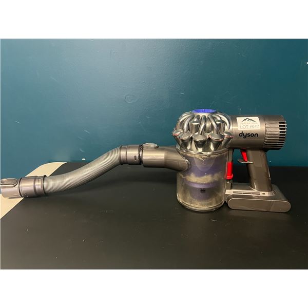 Lot of 1 Dyson Handheld Vacuum w/ Battery (*Used)