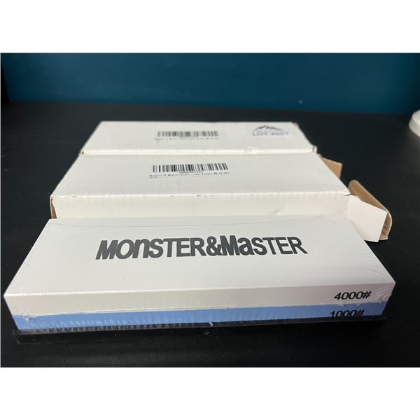 Lot of 2 Multi-Grit Sharpening Stones