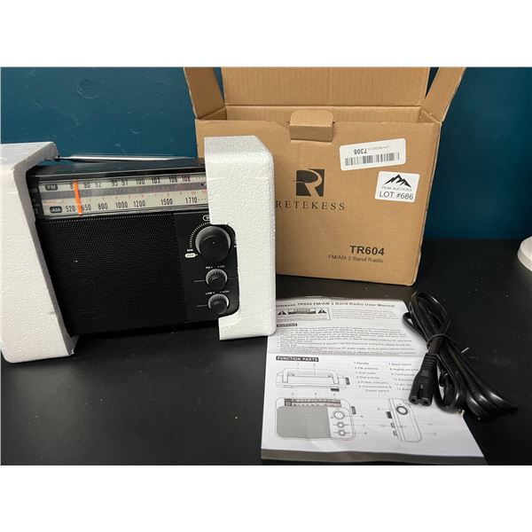 Lot of 1 Retekess TR604 Portable Radio