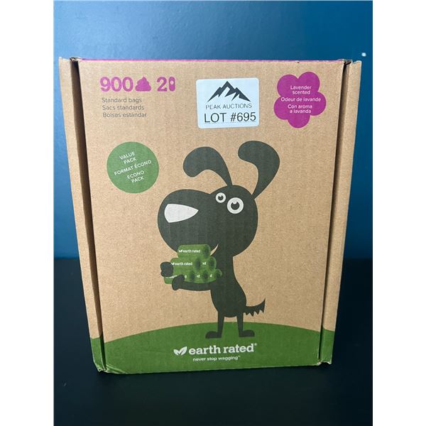 Lot of Dog Waste Bags w/ 2 Dispensers - 900 bags (Lavender Scented)