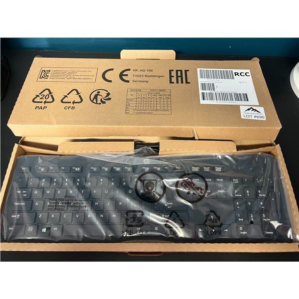 Lot of 2 HP USB Slim Keyboards