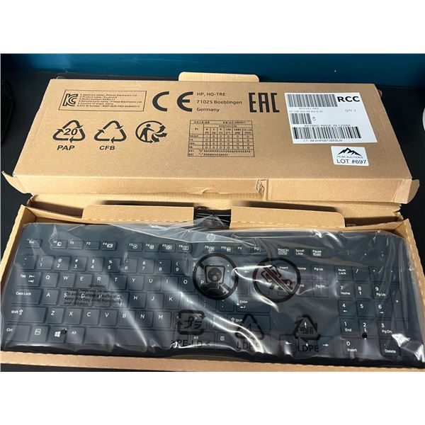 Lot of 2 HP USB Slim Keyboards