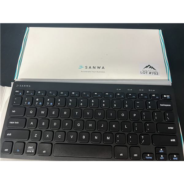 Lot of 2 Sanwa Bluetooth Keyboards