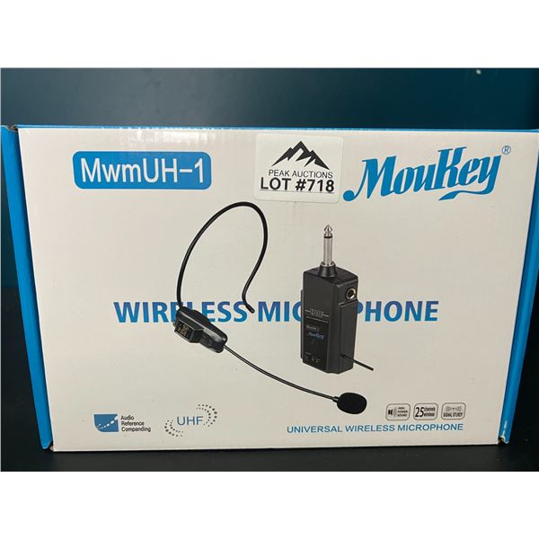 Lot of 1 Moukey Wireless Microphone