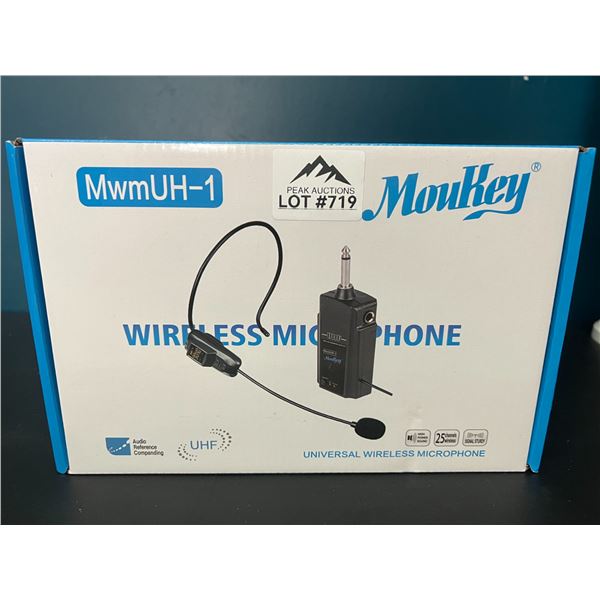 Lot of 1 Moukey Wireless Microphone