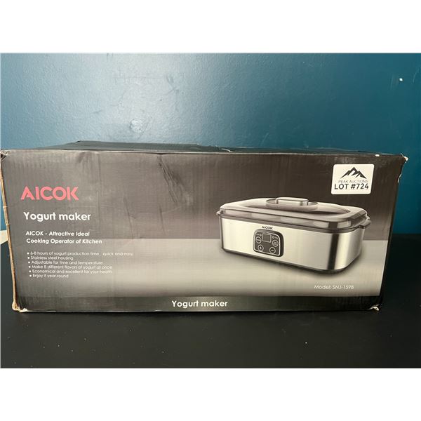 Lot of 1 Aicok Electric Yogurt Maker Machine