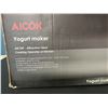 Image 2 : Lot of 1 Aicok Electric Yogurt Maker Machine