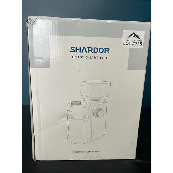 Lot of 1 Shardor Burr Coffee Grinder Machine