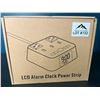 Image 1 : Lot of 1 LCD Alarm Clock Power Strip