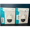 Image 1 : Lot of 2 Outdoor HD Wifi Security Cameras