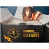 Image 2 : Lot of Handcrafted Moscow Mule Mugs (4pack)