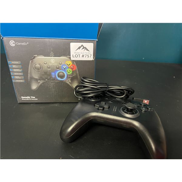 Lot of 1 GameSir T4w Wired LED PC Controller