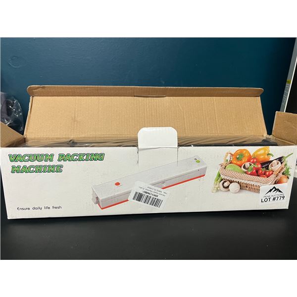 Lot of 1 Vacuum Sealer Machine