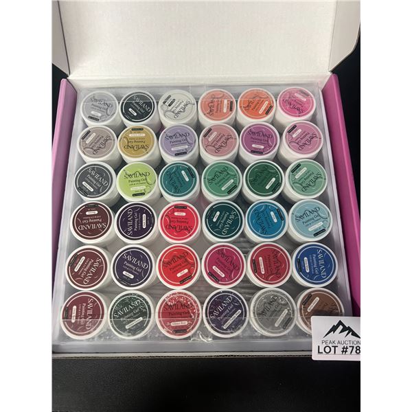 Lot of 1 Gel Nail Paint Set (36 colours)