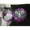 Image 3 : Lot of 4 Aluminum Herb Grinders (Purple)