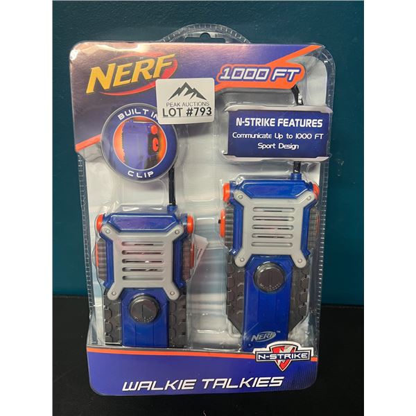 Lot of 1 Set of NERF Walkie-Talkies for Kids (2pack)