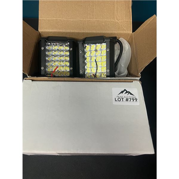 Lot of 2 LED Pod Lights for Jeep/Off-Roading (4PCS)