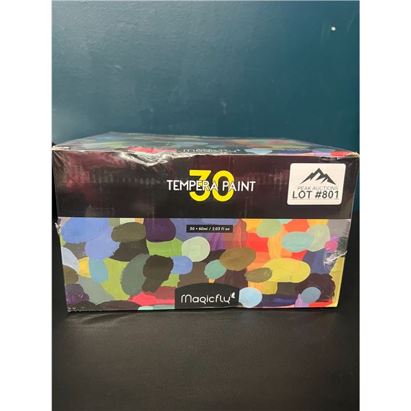 Lot of 1 MagicFly Tempera Paint Set (30 pcs/Colours)
