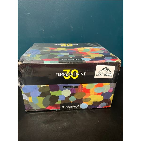 Lot of 1 MagicFly Tempera Paint Set (30 pcs/Colours)