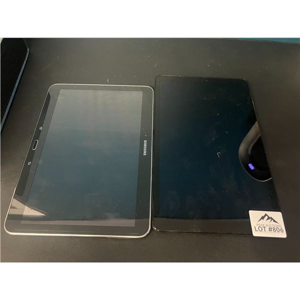 Lot of 2 Samsung Tablets (*Used)