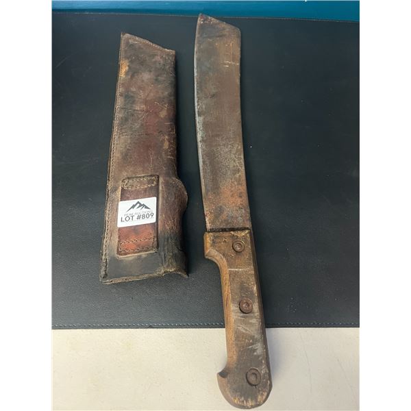 Lot of 1 Machete Knife (*Used)