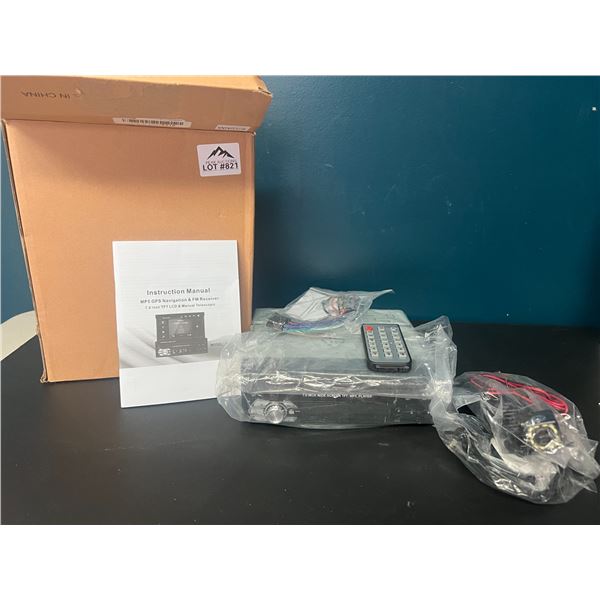 Lot of 1 Flip-Out 7" Screen Car Stereo Unit