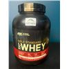 Image 1 : Lot of 1 Optimal Nutrition Gold Standard Whey Protein Powder - 4.65 Pounds