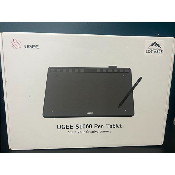 Lot of 1 UGEE S1060 Pen Tablet/Digital Drawing Tablet