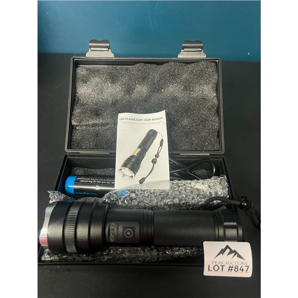 Lot of 1 LED Tactical Flashlight