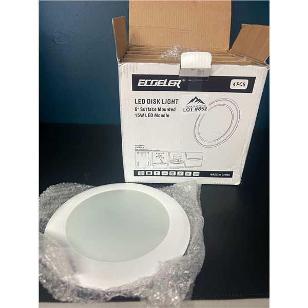 Lot of LED Disk Lights (4PCS)