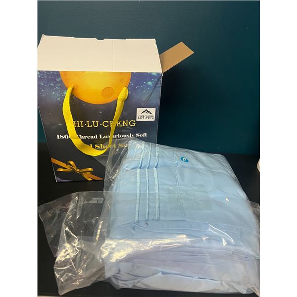 Lot of 1 Full/Double Sheet Set (Blue)