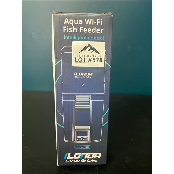 Lot of 1 Aqua WiFi Fish Feeder