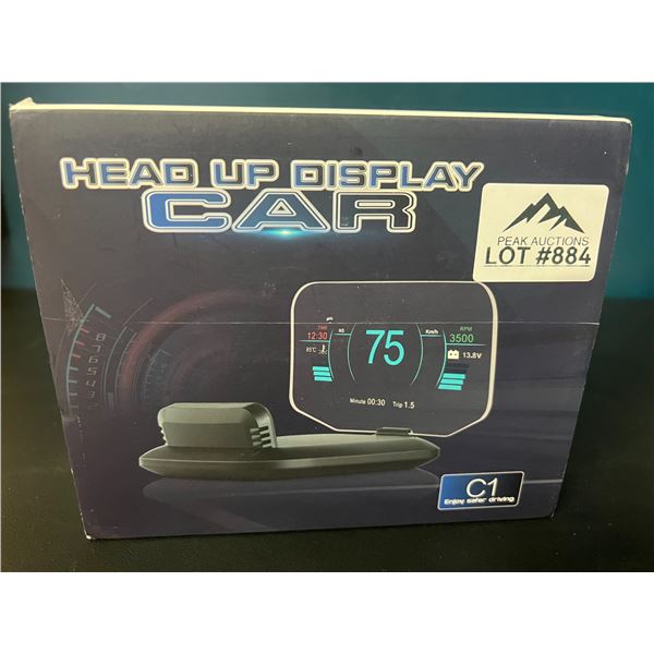 Lot of 1 Heads Up Car Display