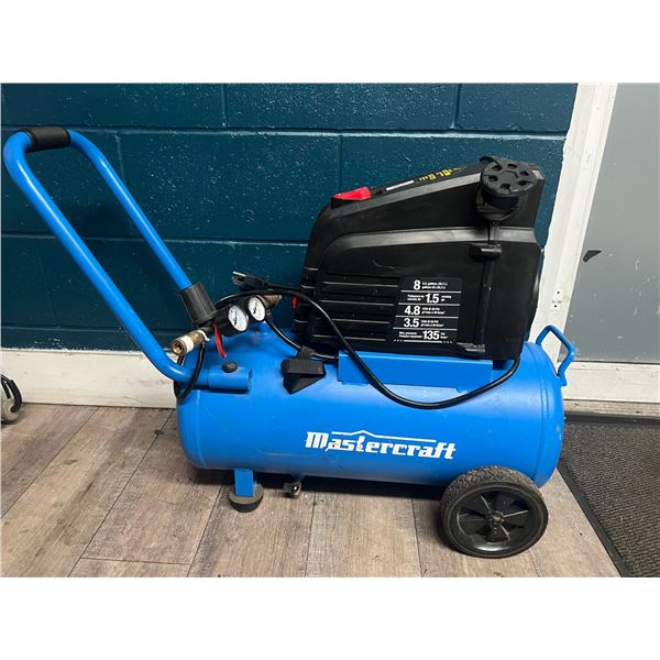 Lot of 1 Mastercraft Air Compressor (*Used)