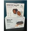 Image 1 : Lot of 2 Indoor/Desktop Heaters (*Used)