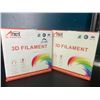 Image 1 : Lot of 2 Boxes of 3D Printer PLA Filament (Black)