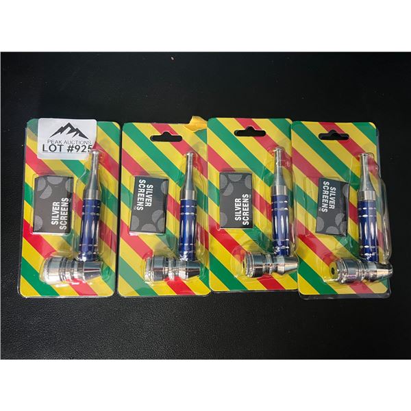 Lot of 4 Smoking Pipes for Herbs/Tobbaco